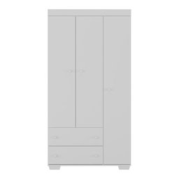 Guarda-roupas Infantil Flex 3 Portas e 2 Gavetas Algodão Doce Multimóveis Mp4245 Branco - 5