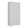 Guarda-roupas Infantil Flex 3 Portas e 2 Gavetas Algodão Doce Multimóveis Mp4245 Branco - 1