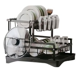 Escorredor de Louça Pia Bancada Prato Talheres Utensilios Copo Cozinha Resistente Multiuso Limpeza - 1