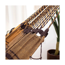 Ver imagem 2 de Rede de Dormir Casal Pernambucana Caramelo com Marrom