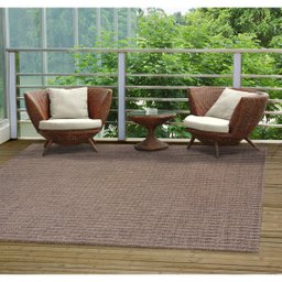 Tapete Sala Sem Pelo Sisal Eco Magia Bege Marrom 2,50 X 3,00 - 2