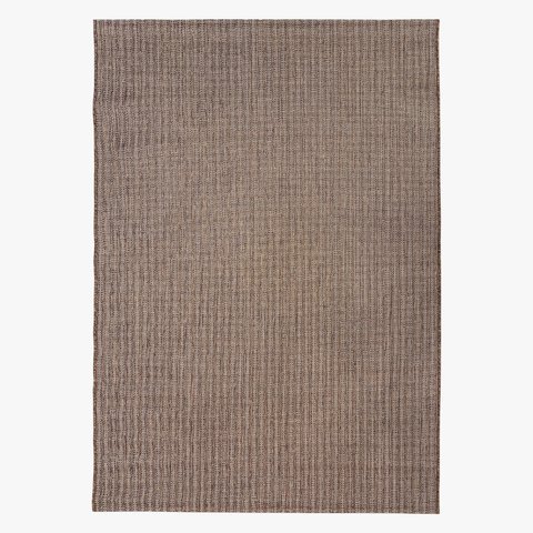 Tapete Sala Sem Pelo Sisal Eco Magia Bege Marrom 2,50 X 3,00