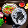 Secador Centrifuga Lavadora Salada Cozinha Secadora Legumes Verduras Aço Inox - 10