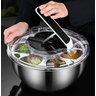 Secador Centrifuga Lavadora Salada Cozinha Secadora Legumes Verduras Aço Inox - 2