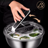 Secador Centrifuga Lavadora Salada Cozinha Secadora Legumes Verduras Aço Inox - 4