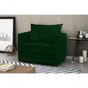 Ver imagem 7 de Poltrona Cama Londres Suede Verde Dmonegatto Suede Verde