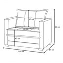 Ver imagem 6 de Poltrona Cama Londres Suede Verde Dmonegatto Suede Verde