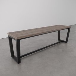 Conjunto Concept Mesa 180x90cm 2 Bancos 3 Lugares 150cm CabeCasa MadeiraOriginals - 6