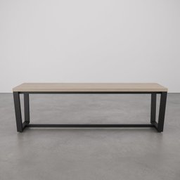 Conjunto Concept Mesa 180x90cm 2 Bancos 3 Lugares 150cm CabeCasa MadeiraOriginals - 6