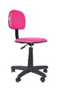 Ver imagem 1 de Cadeira Secretaria Giratoria Polo - Couro SinteticoCorano - Pink