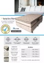 Ver imagem 2 de Cama(Box Casal+Colchão Mola) 138×188×26 Sintético Branco