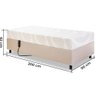 Cama Pilati Centauro Firme - 90x200x56 - Colchão de Espuma - 2