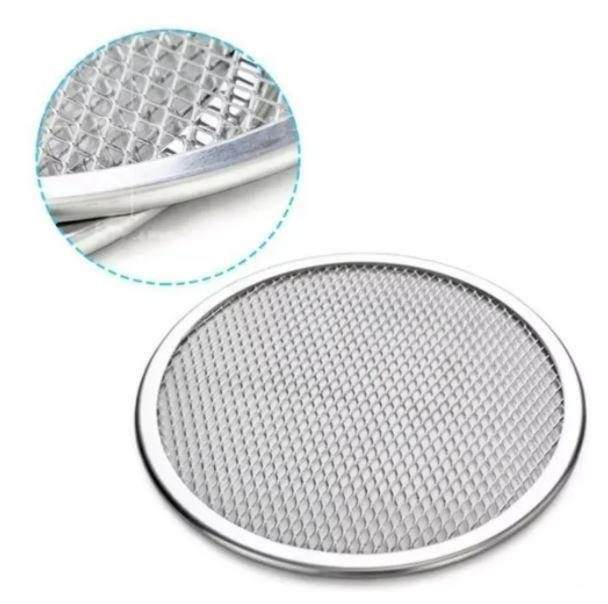 Tela para Assar Pizza 30cm Assa Mais Rápido Super Resistente - 3
