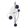 Relógio De Parede 3d Metal Solar Design Europeu Luxuoso 79cm - 2