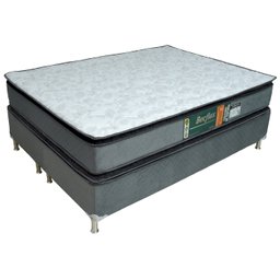 Conjunto Box Completo King Becflex Titan Diamond Pillow 1,93 X 2,03 X 0,54 (cama Box + Colchão) - 1
