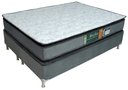 Ver imagem 1 de Conjunto Box Completo King Becflex Titan Diamond Pillow 1,93 X 2,03 X 0,54 (cama Box + Colchão)