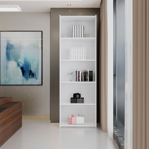 Estante Organizadora para Quarto Sala e Escritório Suíça Brienza Movelaria