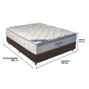 Ver imagem 5 de Cama Box Casal e Colchão Freedom Ortobom D33 Marrom