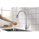 Ver imagem 3 de Torneira Misturador Cozinha Cromado com bica móvel Gourmet Misturador HB-M04038 Harmony Misturador C