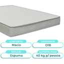 Ver imagem 2 de Colchão Berço Baby Light D18 Ortobom 70x130x12