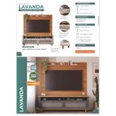 Ver imagem 2 de Painel para TV 70 Polegadas 01 prateleira Sotile 100% MDF Permóbili Nature