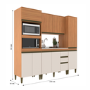 Ver imagem 3 de Cozinha Modulada Cecilia 4 Peças, com Paneleiro
