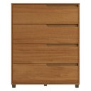 Ver imagem 2 de Cômoda 80cm com 4 Gavetas Multimóveis Cr35243 Nature