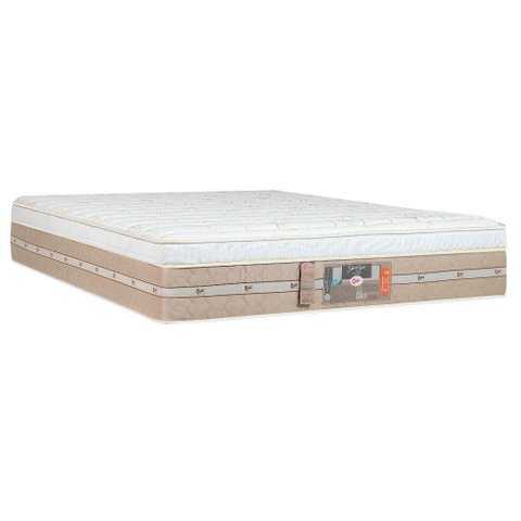Colchão King Molas Air Pocket 193x203x32cm One Face Silver Star - Castor