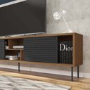 Ver imagem 5 de Rack para TV até 75 Polegadas Industrial 220cm em BP Porta Pier Multiverso 