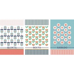 Pano de Copa Lepper Estampado Semaninha Pop 40cm X 60cm 7 Peças - 4