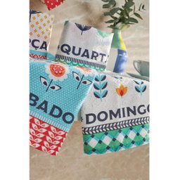 Pano de Copa Lepper Estampado Semaninha Pop 40cm X 60cm 7 Peças - 2