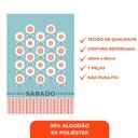 Ver imagem 7 de Pano de Prato Copa Lepper Estampado Semaninha Pop 40cm X 60cm 7 Peças