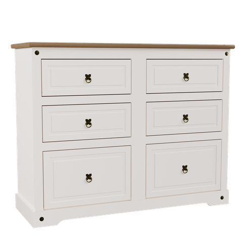 Cômoda 6 Gavetas - Smile Serpil