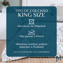 Ver imagem 6 de Jogo de Cama Casal King Size Selin 100% Algodao Quentinho:cinza