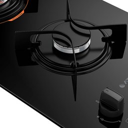 Cooktop 2 Bocas Preto Mesa de Vidro Atlas U Top Bivolt - 3