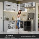 Ver imagem 7 de Armário de Cozinha Completa de Canto 349cm Branco/Rustic Glamy Madesa 07
