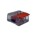 Ver imagem 2 de Kit Conector Borne Alavanca Cristal 3 Portas 10 Peças