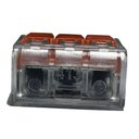 Ver imagem 5 de Kit Conector Borne Alavanca Cristal 3 Portas 10 Peças