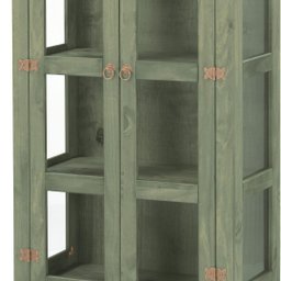 Cristaleira 2 Portas D113vl Verde - 4