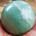 Ver imagem 1 de Bola - Quartzo Verde - 421gr Cristal Quartzo Verde