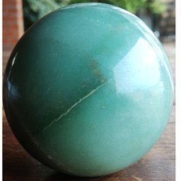 BOLA - QUARTZO VERDE - 421GR CRISTAL QUARTZO VERDE - 2