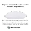 Ver imagem 3 de Refil Enchimento para Almofada em Fibra Siliconada 55x55 Cm
