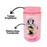 Kit 2 Potes Organizador Multiuso Rosa 350ml Minnie Mouse Disney 12cm - Tiba - 4
