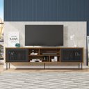 Ver imagem 2 de Rack para TV até 75 Polegadas Industrial 220cm em BP Porta Telada Multiverso