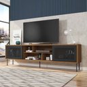 Ver imagem 7 de Rack para TV até 75 Polegadas Industrial 220cm em BP Porta Telada Multiverso