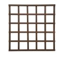 Ver imagem 1 de Treliça Jardim Vertical Eucalipto 90x90 cm Stain Nogueira