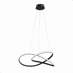 Lustres Pendente Metal Led Integrada Moderno Sala de Estar
