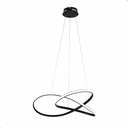 Ver imagem 1 de Lustres Pendente Metal Led Integrada Moderno Sala de Estar