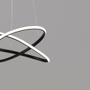 Ver imagem 6 de Lustres Pendente Metal Led Integrada Moderno Sala de Estar