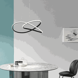 Lustres Pendente Metal Led Integrada Moderno Sala de Estar - 11